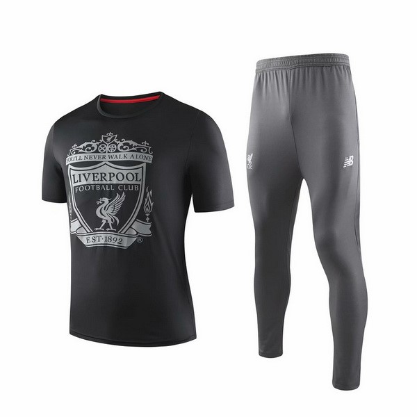 Entrenamiento Liverpool Conjunto Completo 2019-20 Negro Gris